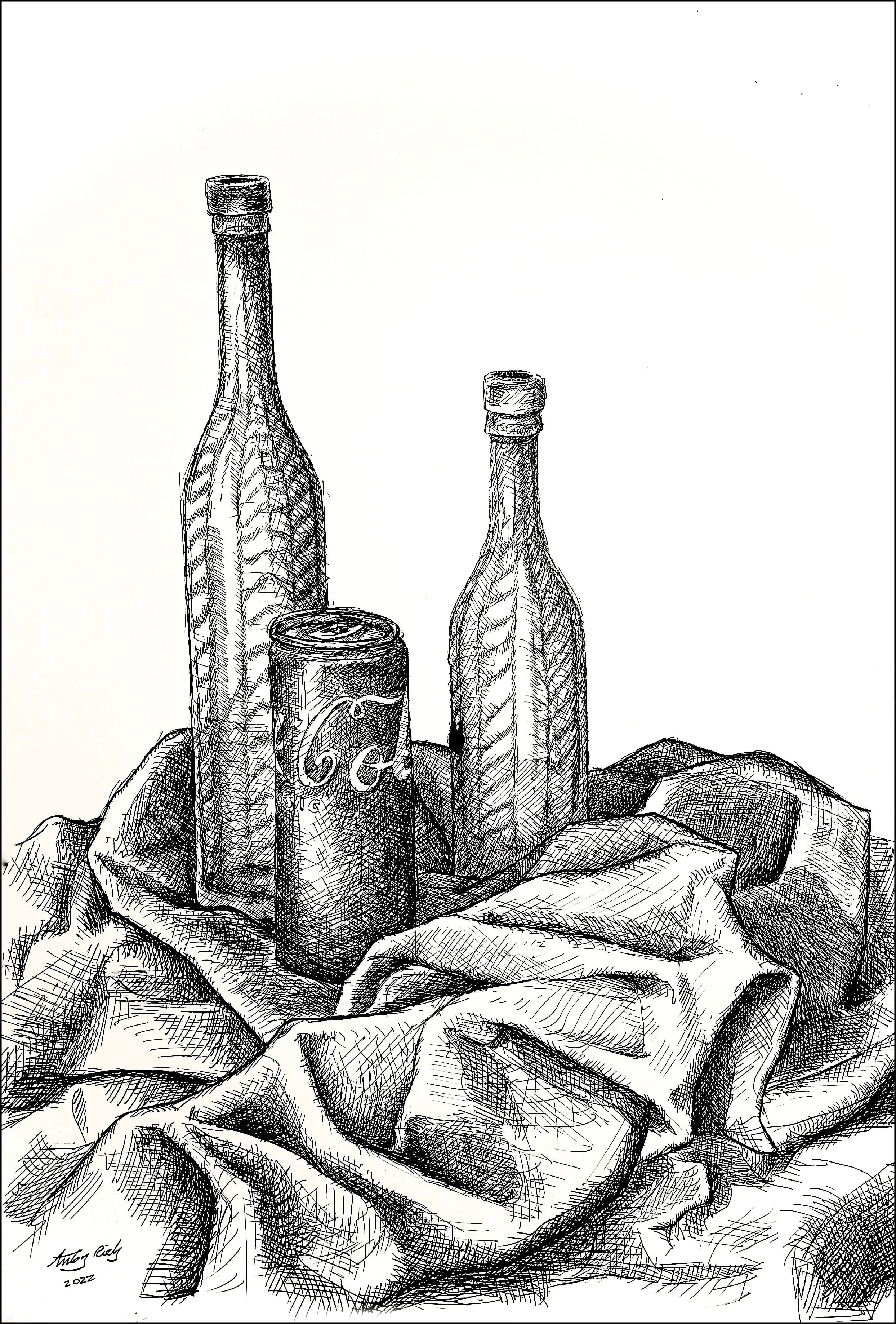 Still Life #1 - Pen on Paper 2022