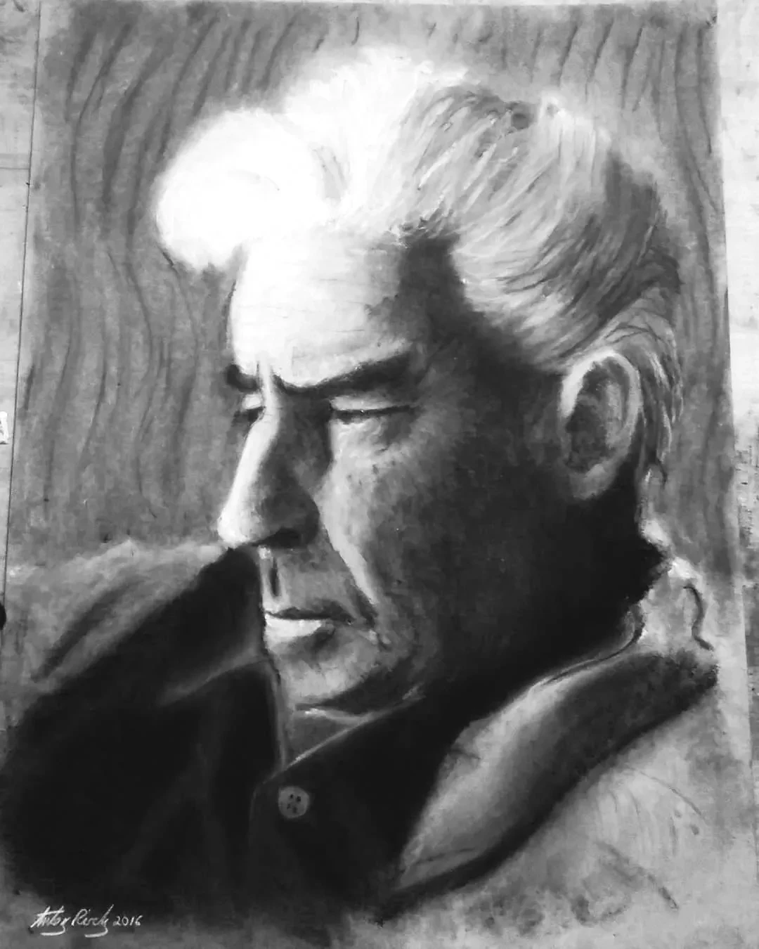 Herbert Von Karajan - Charcoal 2016